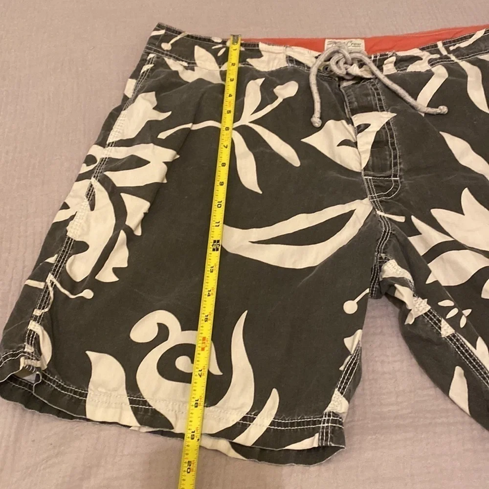 J. Crew cotton blend original swimwear shorts. Size 36 .Style 13808